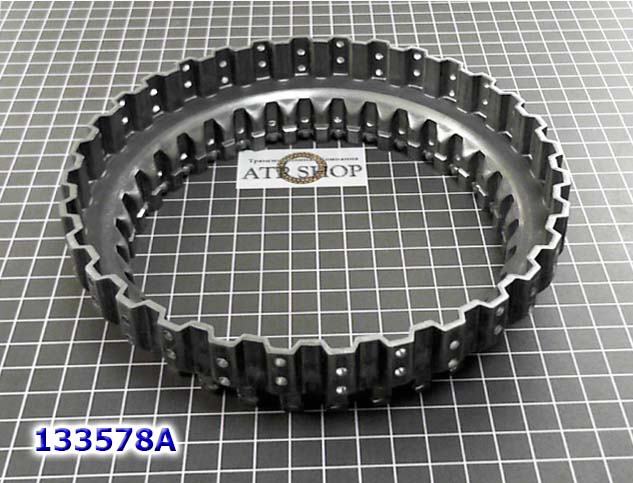 Барабан, Drum Assembly JF506E Direct (K4)(Mazda/Jaguar)With Piston, Sprag Support (With 31 SunGear Splines)